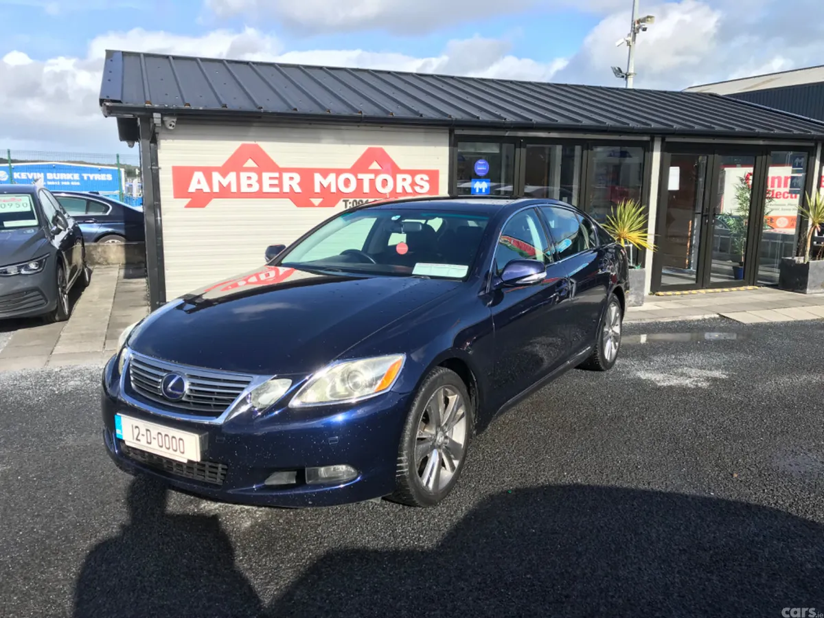 Lexus GS Saloon, Petrol Hybrid, 2012, Blue