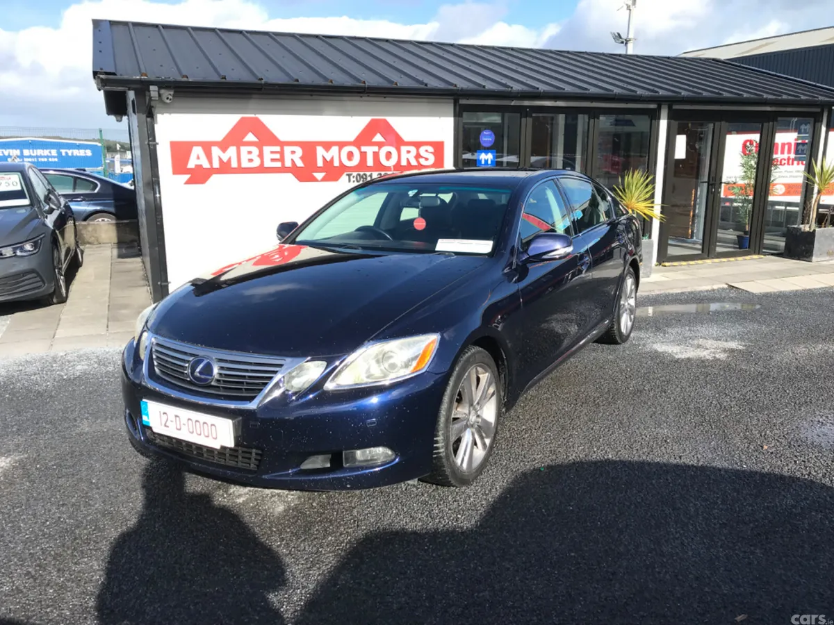 Lexus GS Saloon, Petrol Hybrid, 2012, Blue