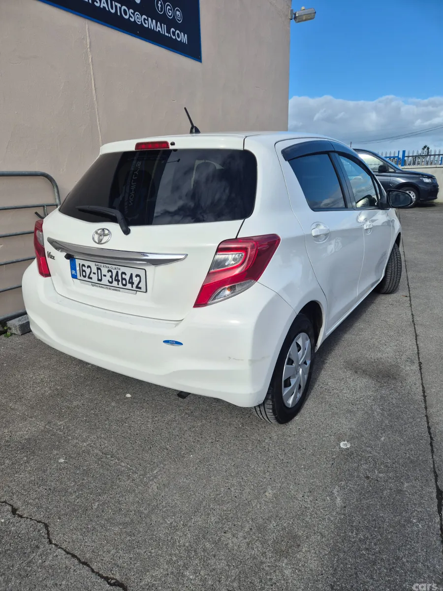 Toyota Vitz Hatchback, Petrol, 2016, White