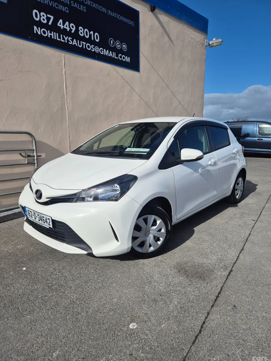 Toyota Vitz Hatchback, Petrol, 2016, White