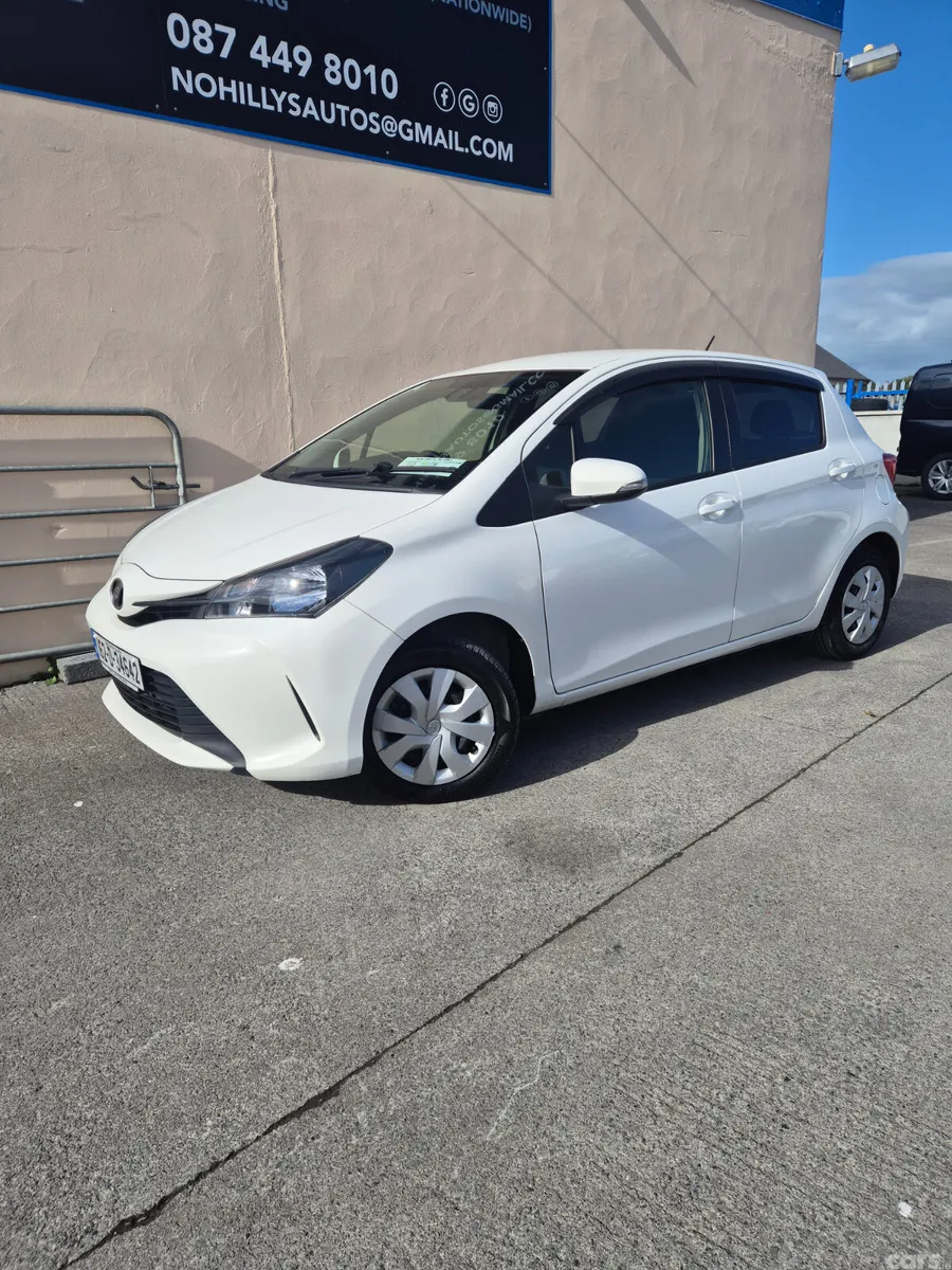 Toyota Vitz Hatchback, Petrol, 2016, White