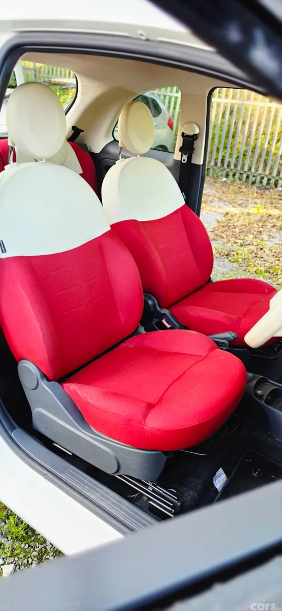 Fiat 500 Hatchback, Petrol, 2014, White