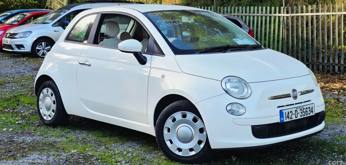 Fiat 500 Hatchback, Petrol, 2014, White