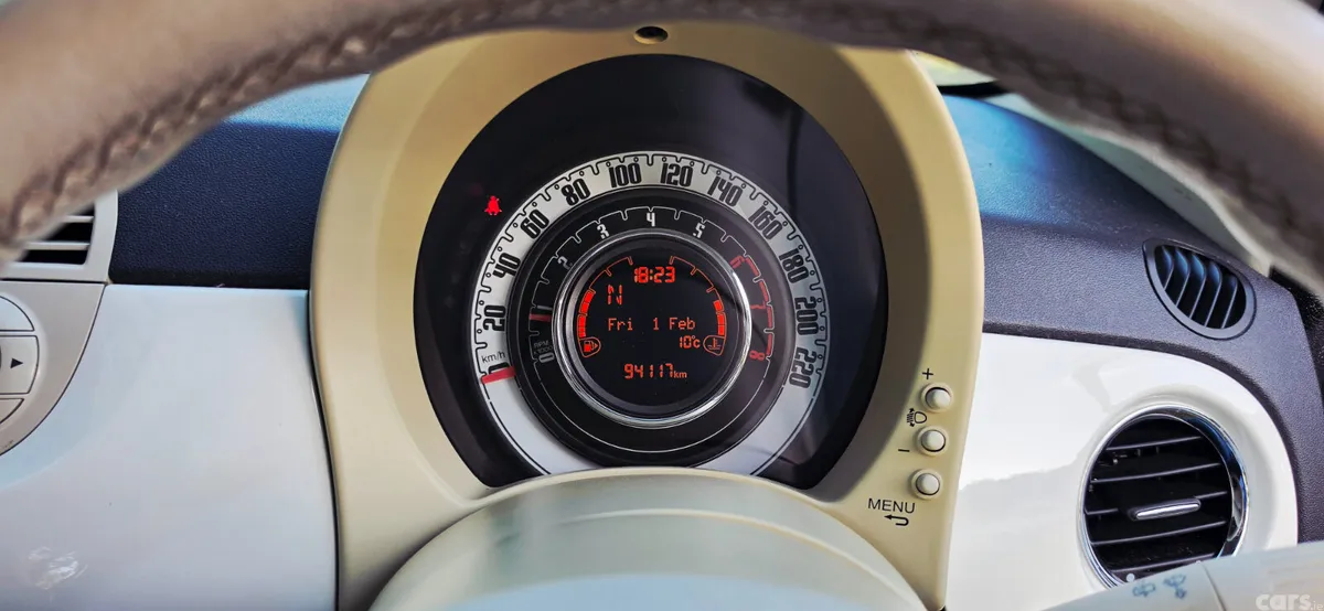 Fiat 500 Hatchback, Petrol, 2014, White