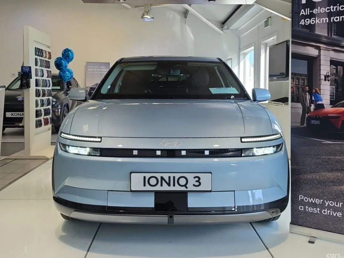 Hyundai IONIQ 3 Hatchback, Electric, 2027, Blue