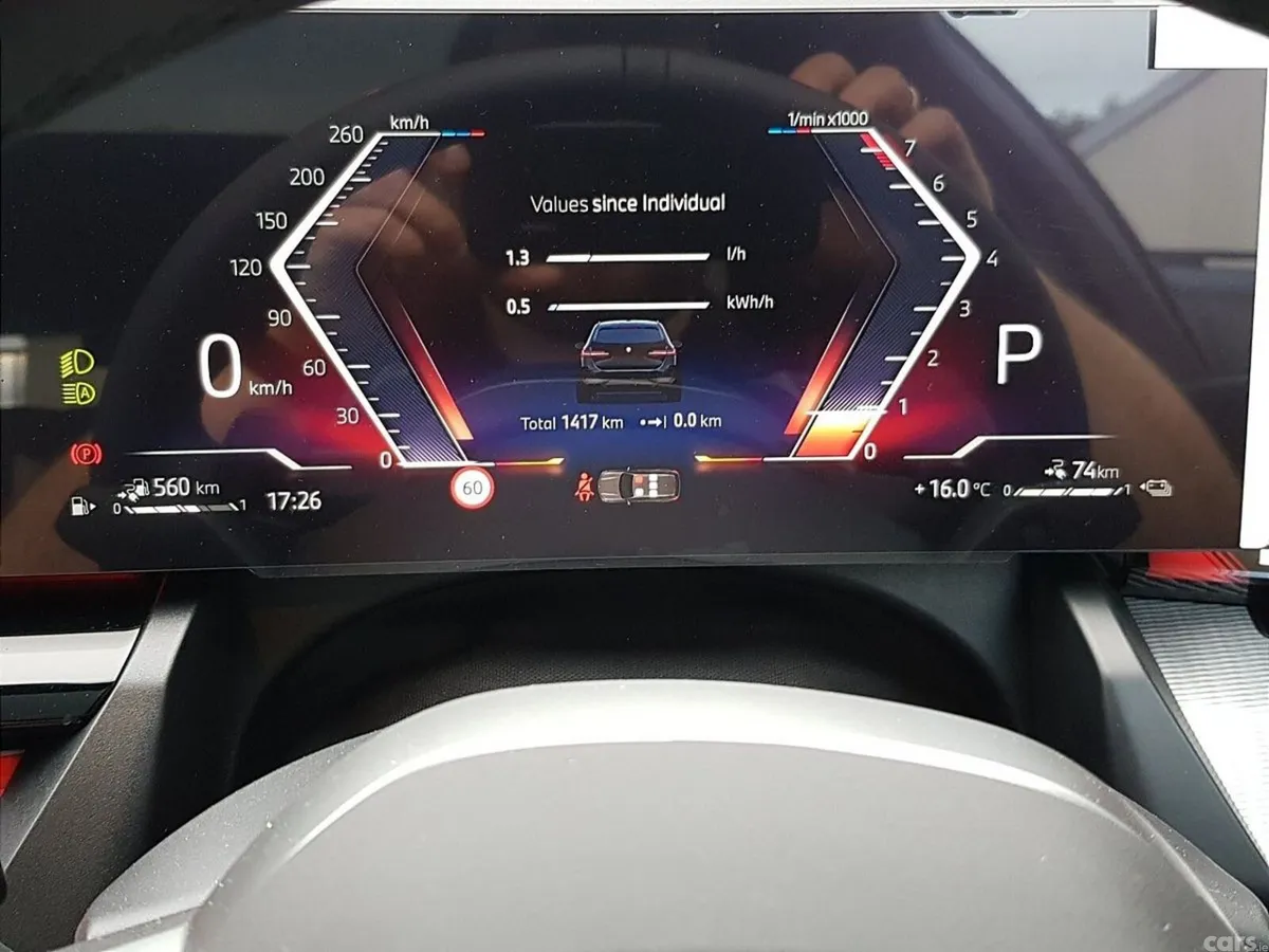 BMW 5-Series Estate, Petrol Plug-in Hybrid, 2026, Black