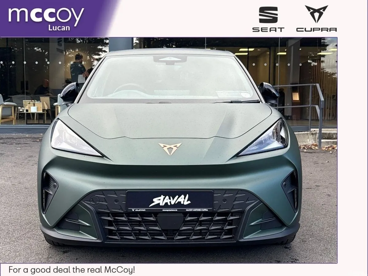 Cupra Raval Hatchback, Electric, 2027, Green