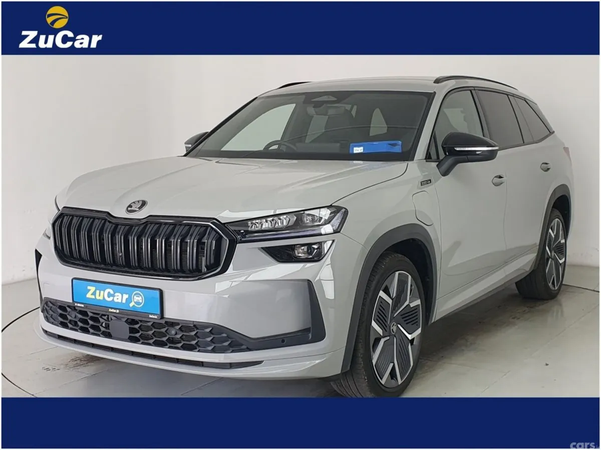 Skoda Kodiaq SUV, Petrol Plug-in Hybrid, 2026, Grey