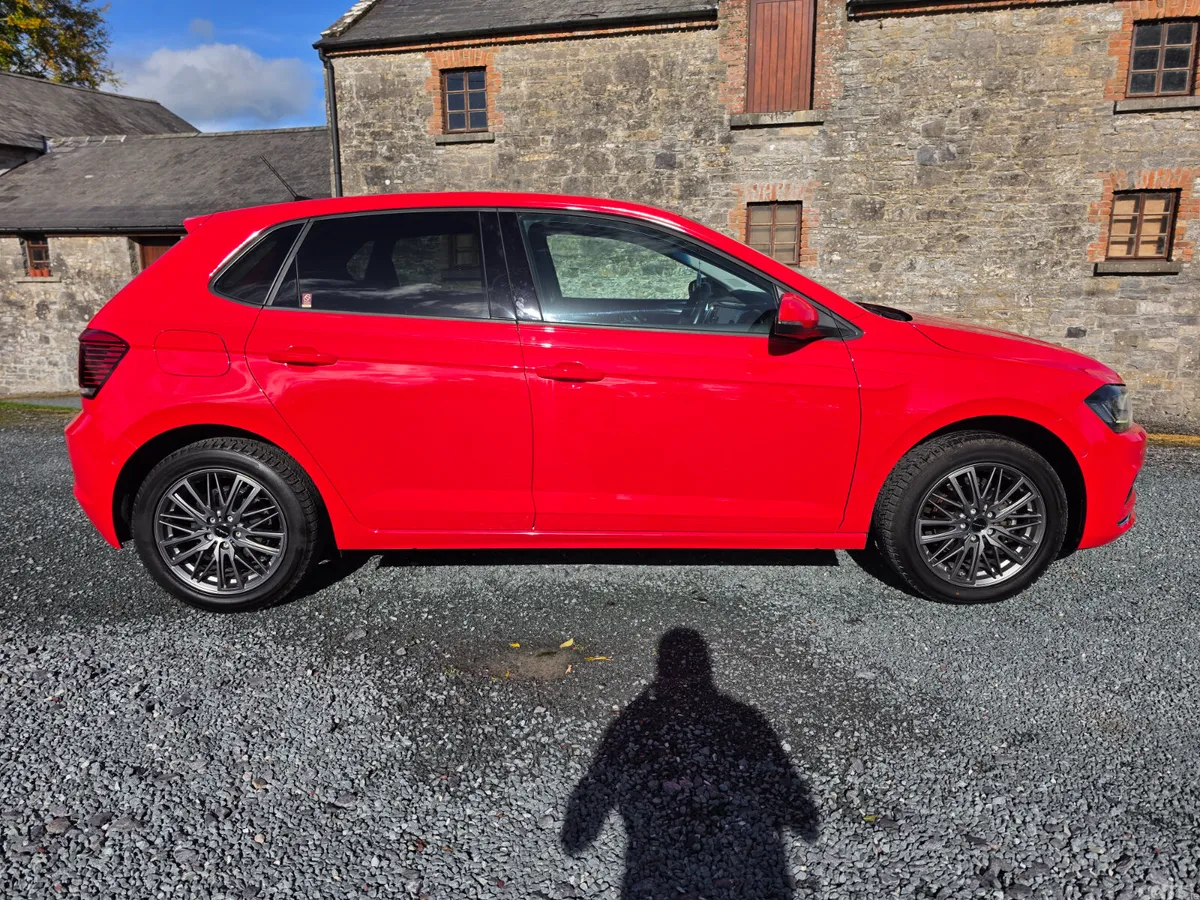 Volkswagen Polo Hatchback, Petrol, 2019, Red