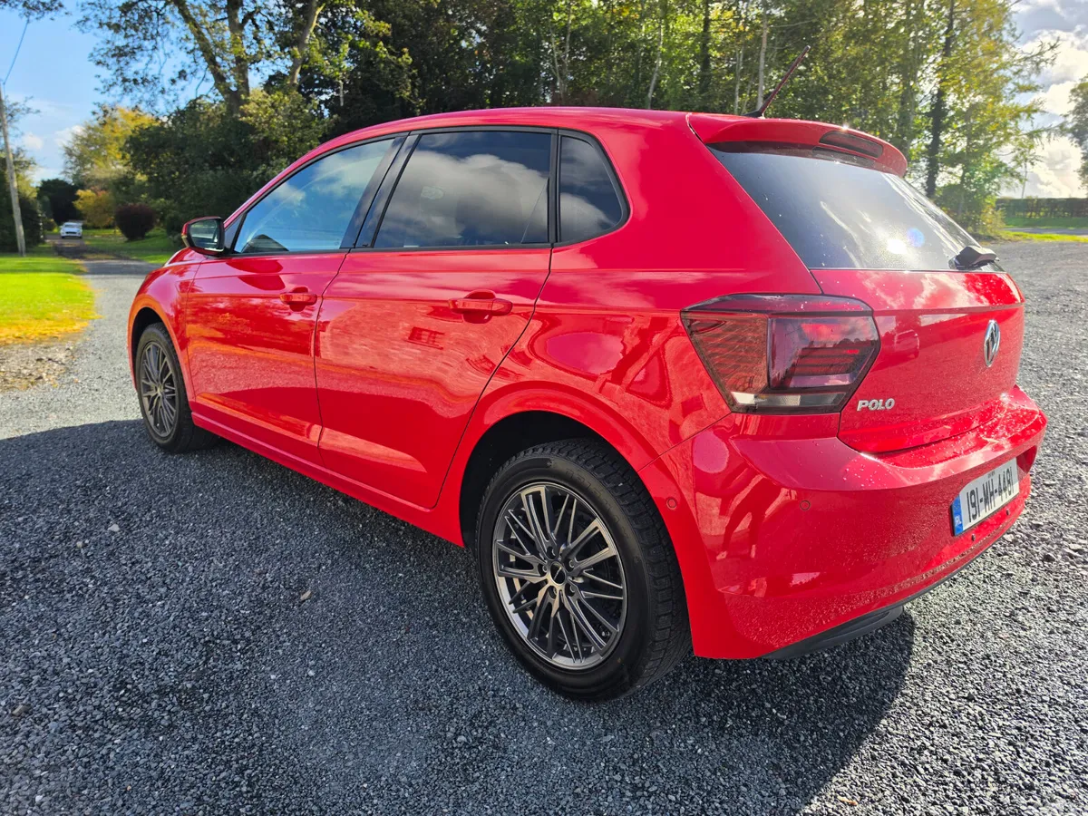 Volkswagen Polo Hatchback, Petrol, 2019, Red