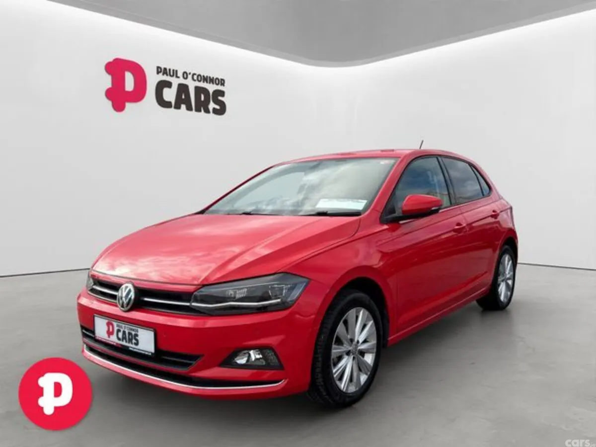 Volkswagen Polo Hatchback, Petrol, 2018, Red