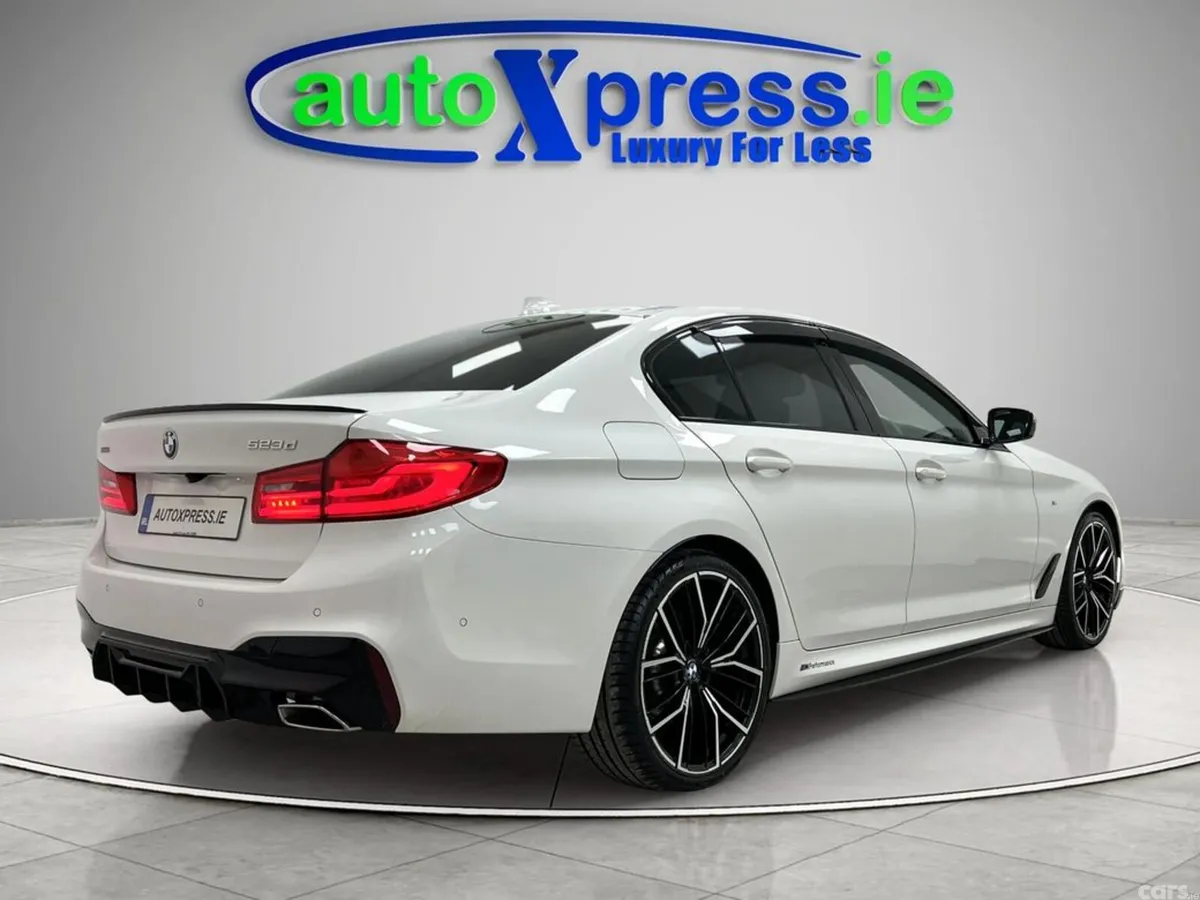 BMW 5-Series Saloon, Diesel, 2020, White