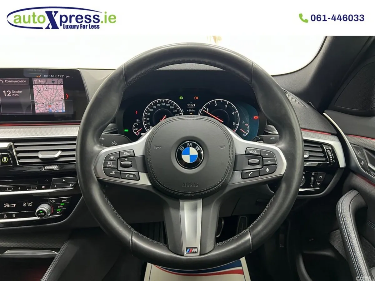 BMW 5-Series Saloon, Diesel, 2020, White