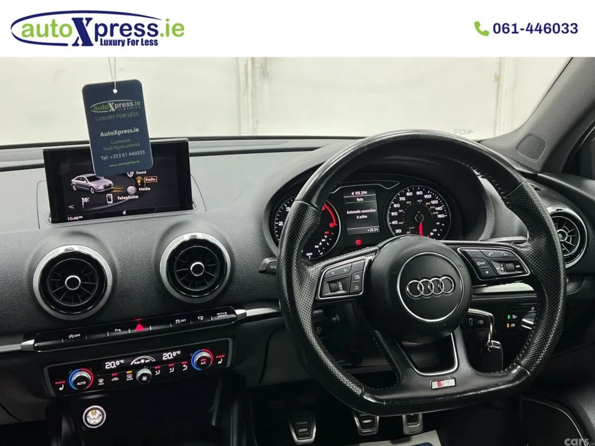 Audi A3 Saloon, Diesel, 2017, Black