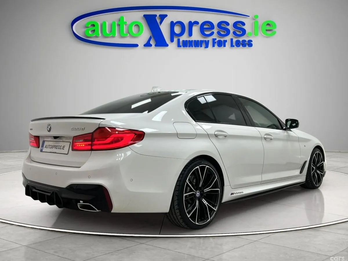 BMW 5-Series Saloon, Diesel, 2020, White