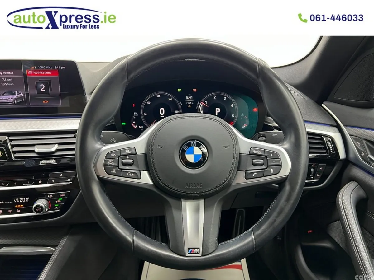 BMW 5-Series Saloon, Diesel, 2020, White