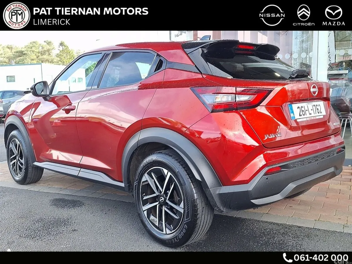 Nissan Juke SUV, Petrol Hybrid, 2026, Red