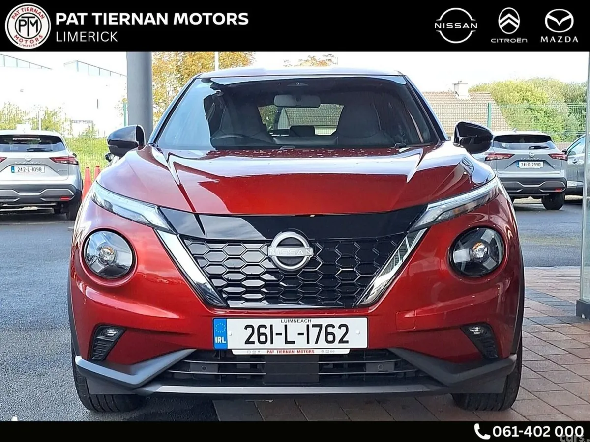 Nissan Juke SUV, Petrol Hybrid, 2026, Red
