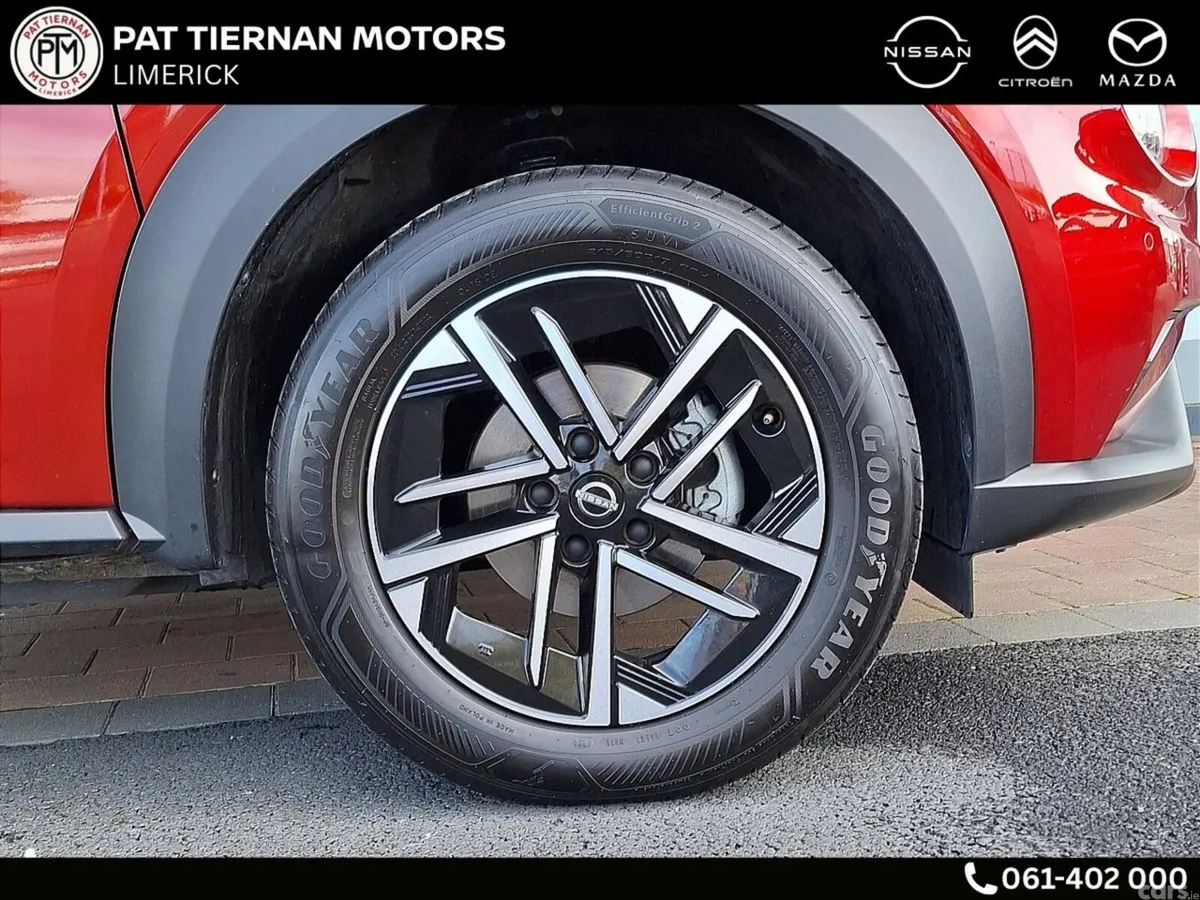 Nissan Juke SUV, Petrol Hybrid, 2026, Red