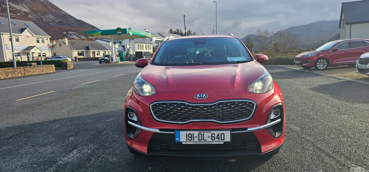 Kia Sportage SUV, Diesel, 2019, Red