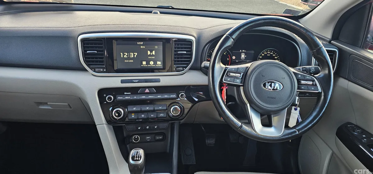 Kia Sportage SUV, Diesel, 2019, Red