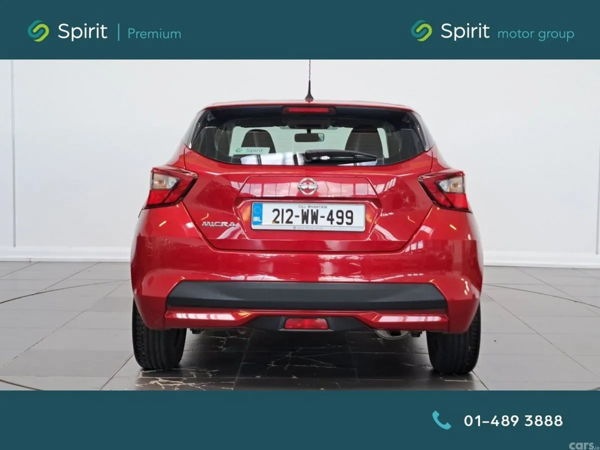 Nissan Micra Hatchback, Petrol, 2021, Red