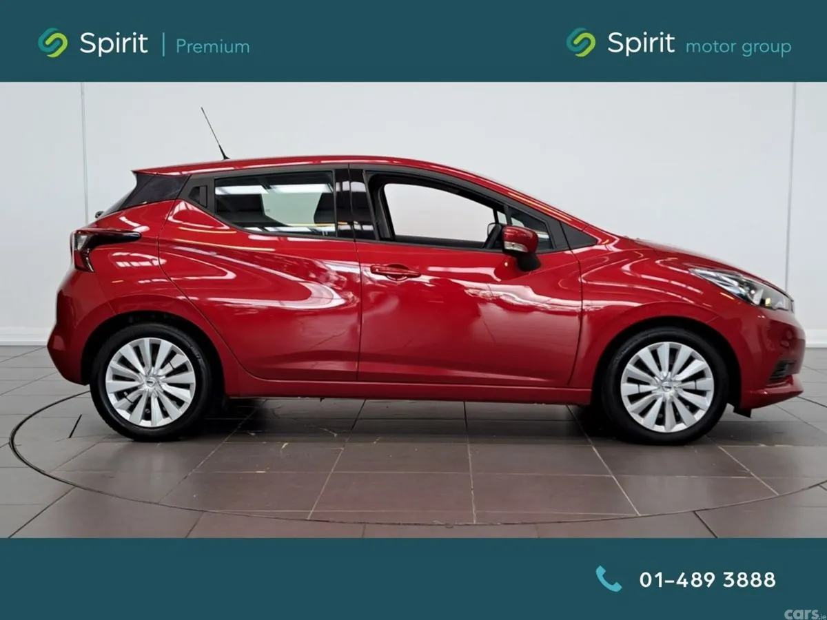 Nissan Micra Hatchback, Petrol, 2021, Red