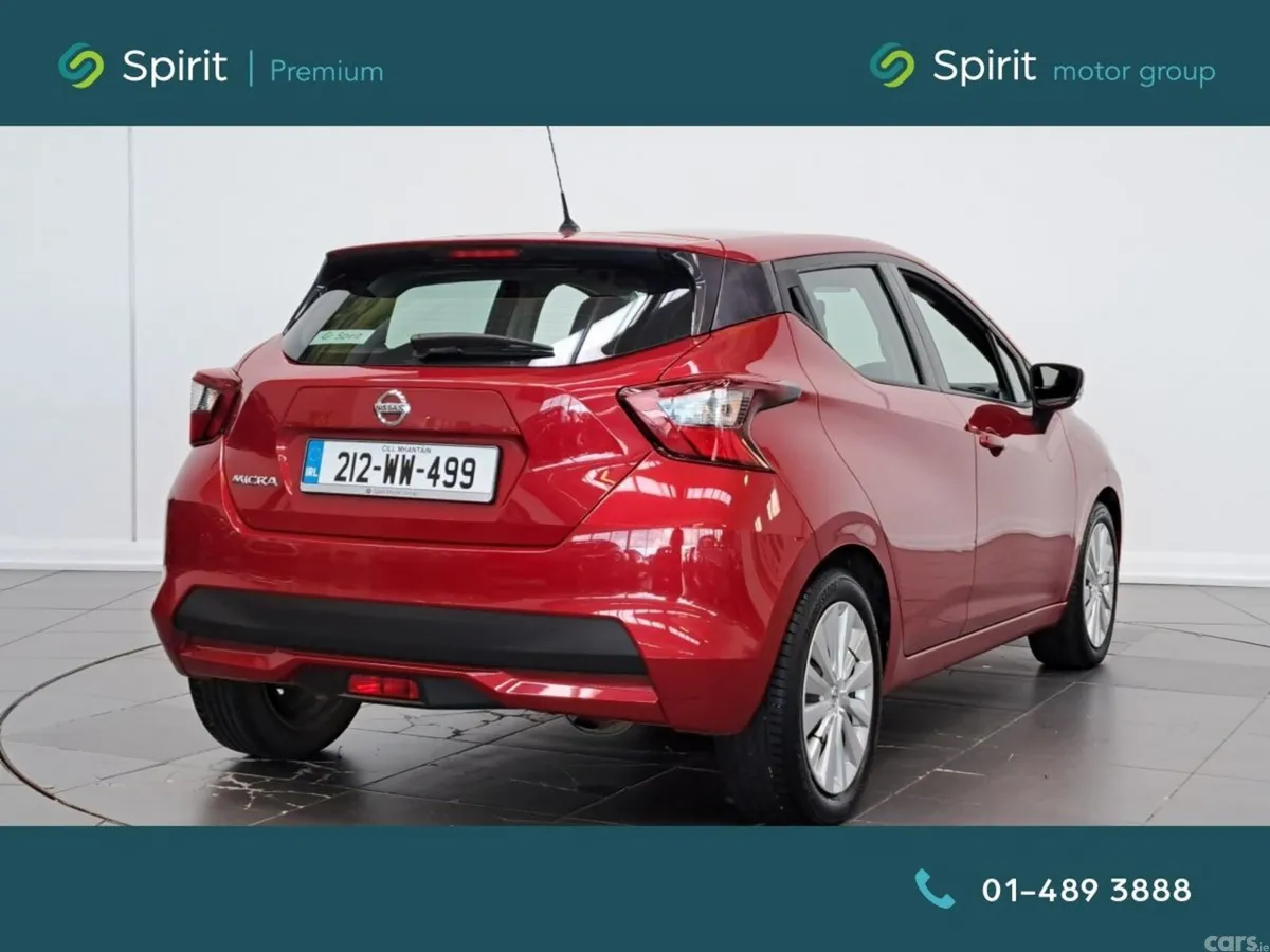 Nissan Micra Hatchback, Petrol, 2021, Red
