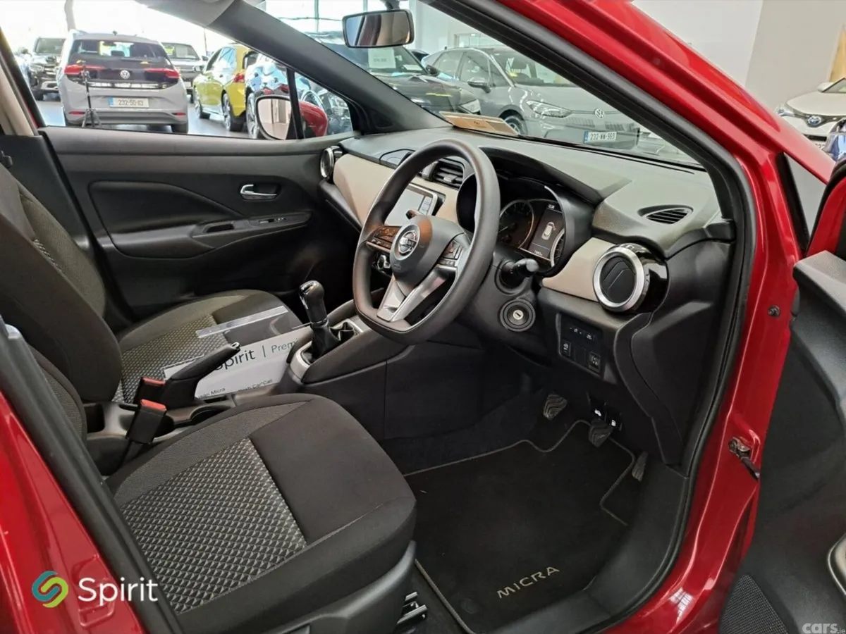 Nissan Micra Hatchback, Petrol, 2021, Red