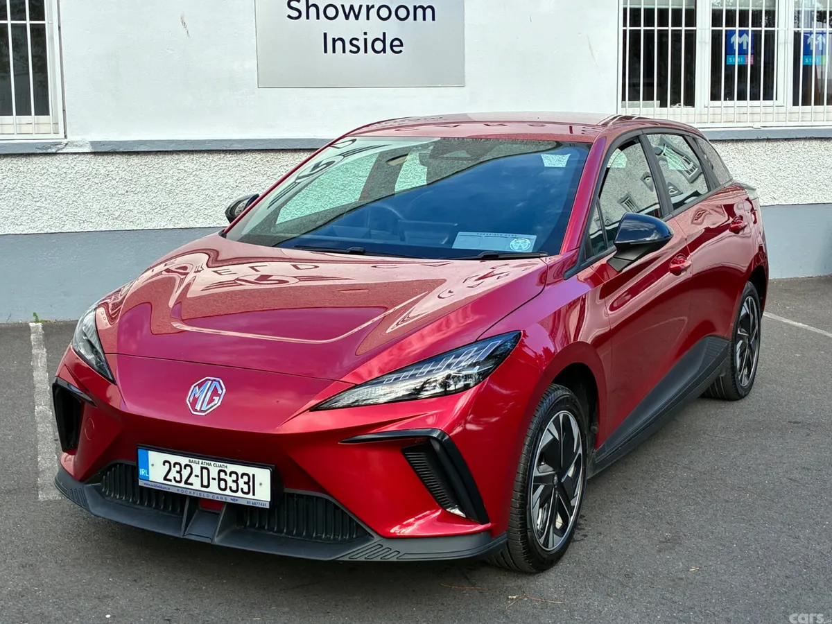 MG MG4 Hatchback, Electric, 2023, Red