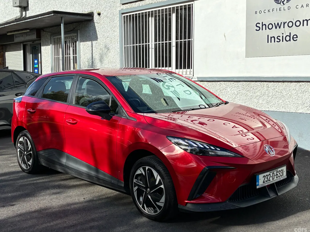 MG MG4 Hatchback, Electric, 2023, Red