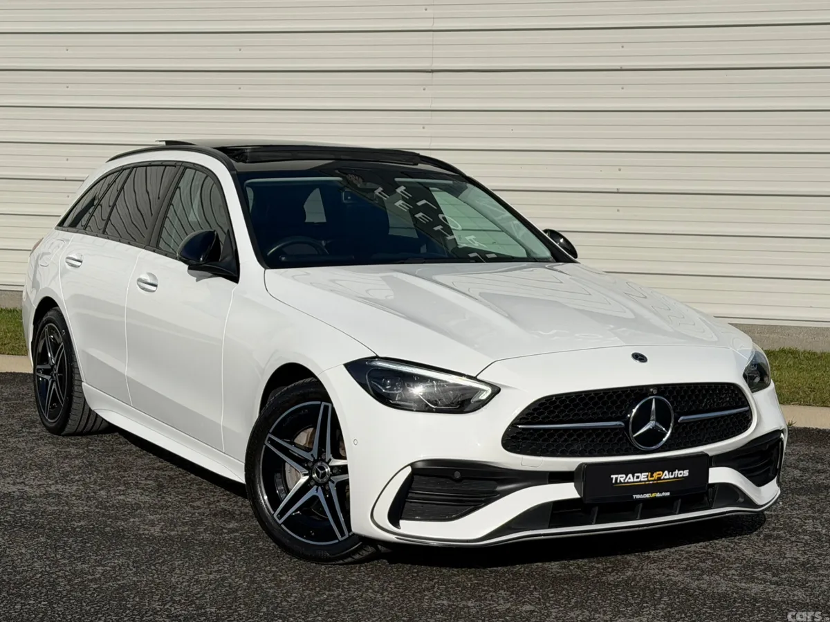 Mercedes-Benz C-Class Estate, Petrol Plug-in Hybrid, 2022, White
