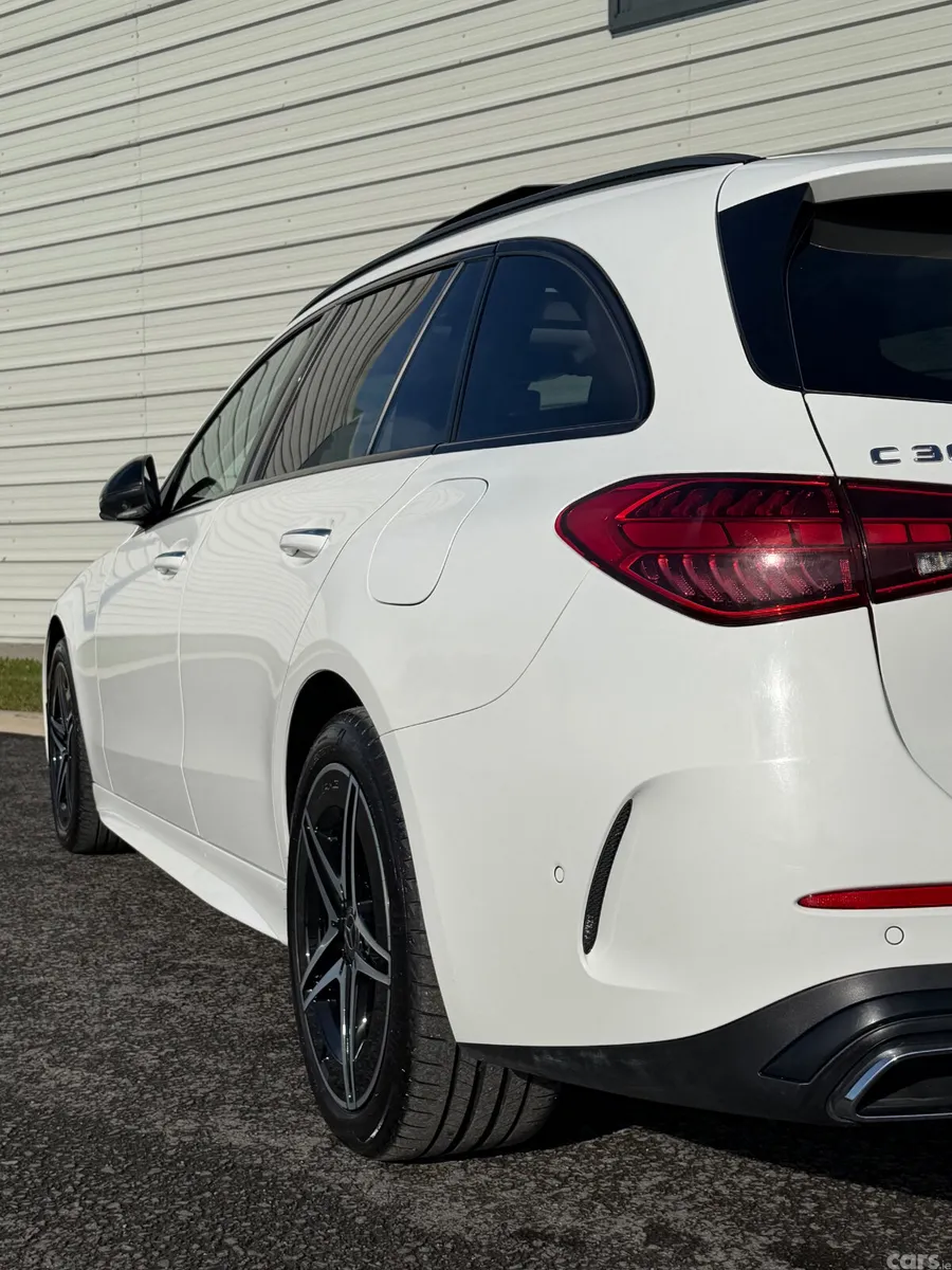 Mercedes-Benz C-Class Estate, Petrol Plug-in Hybrid, 2022, White