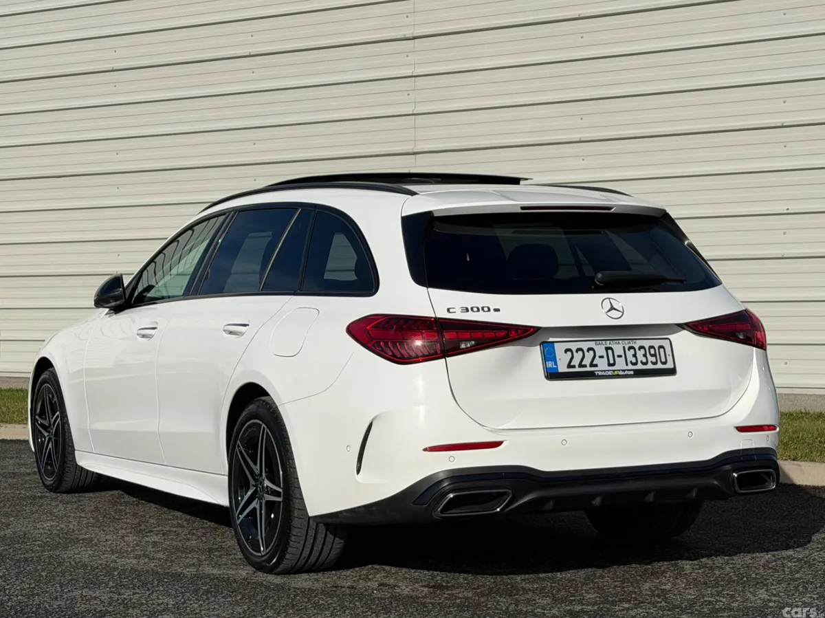 Mercedes-Benz C-Class Estate, Petrol Plug-in Hybrid, 2022, White