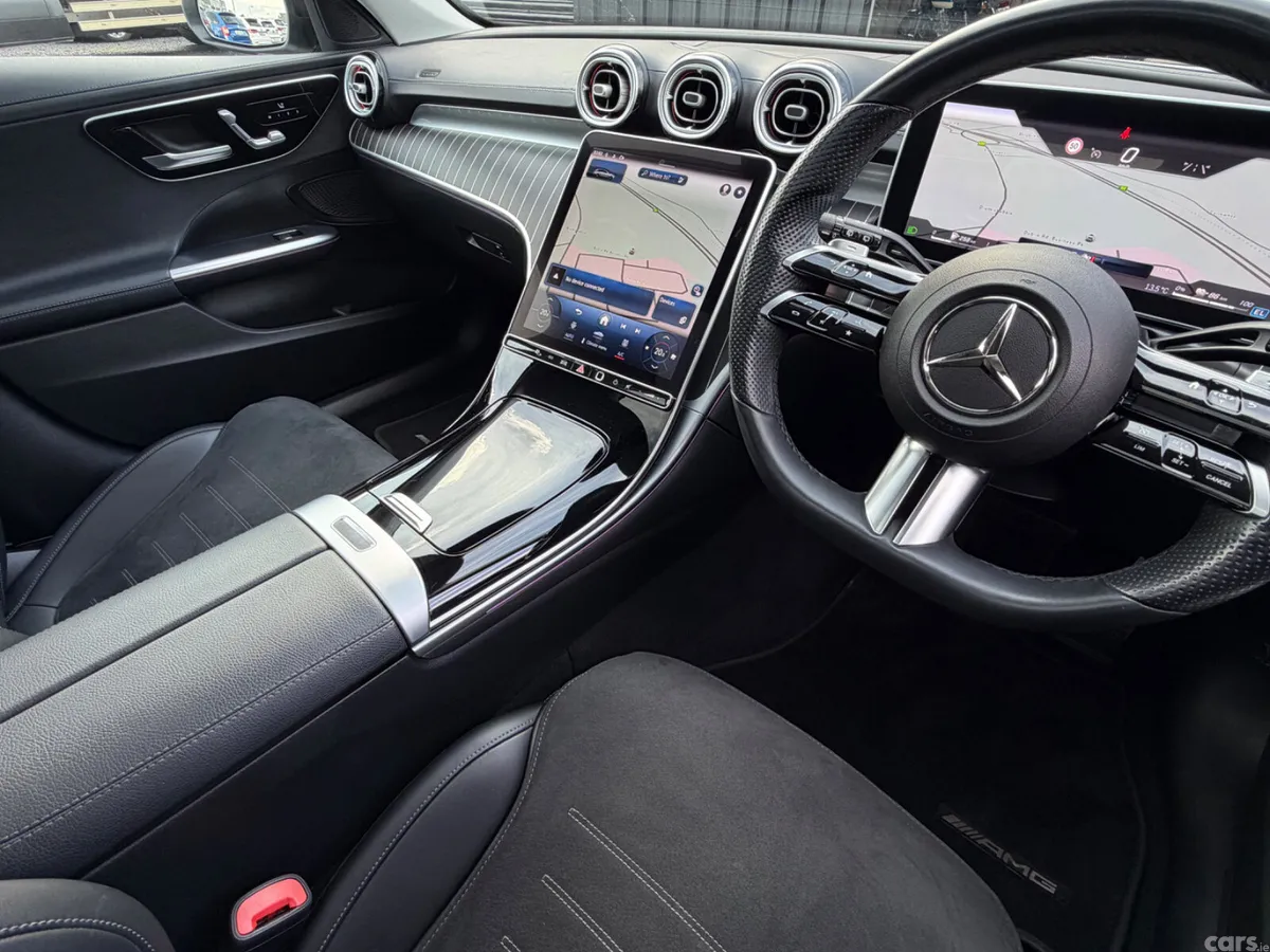 Mercedes-Benz C-Class Estate, Petrol Plug-in Hybrid, 2022, White