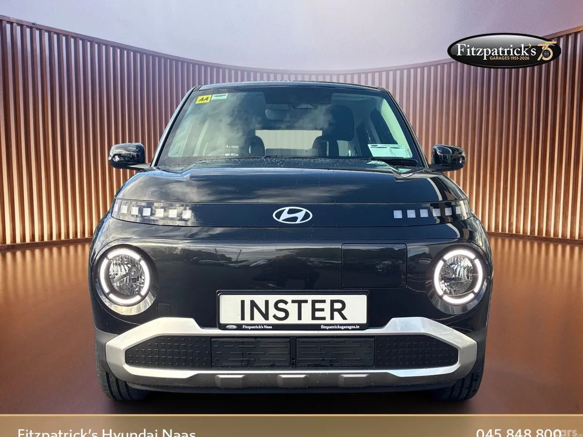 Hyundai INSTER SUV, Electric, 2027, Black