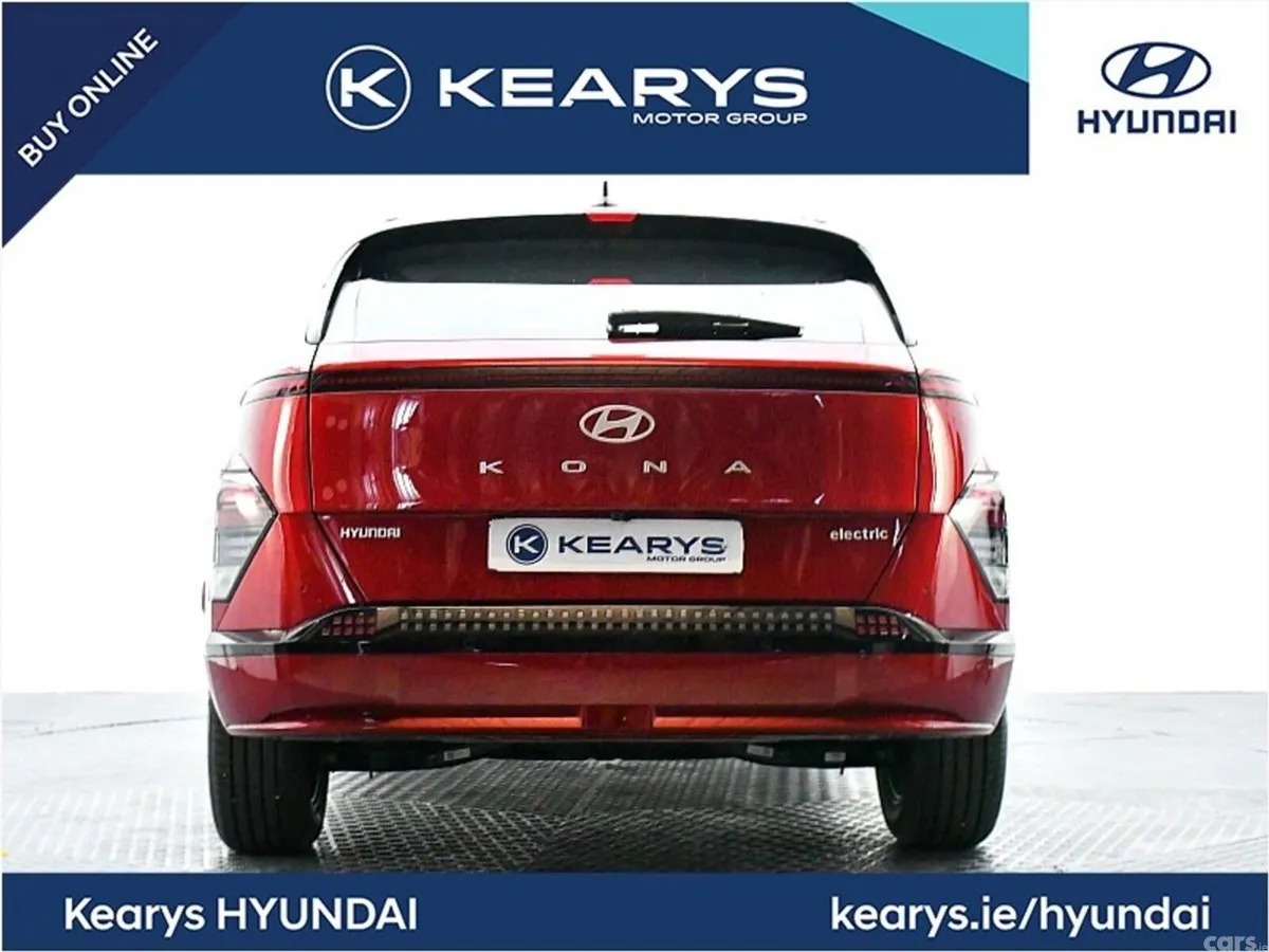 Hyundai KONA SUV, Electric, 2024, Red