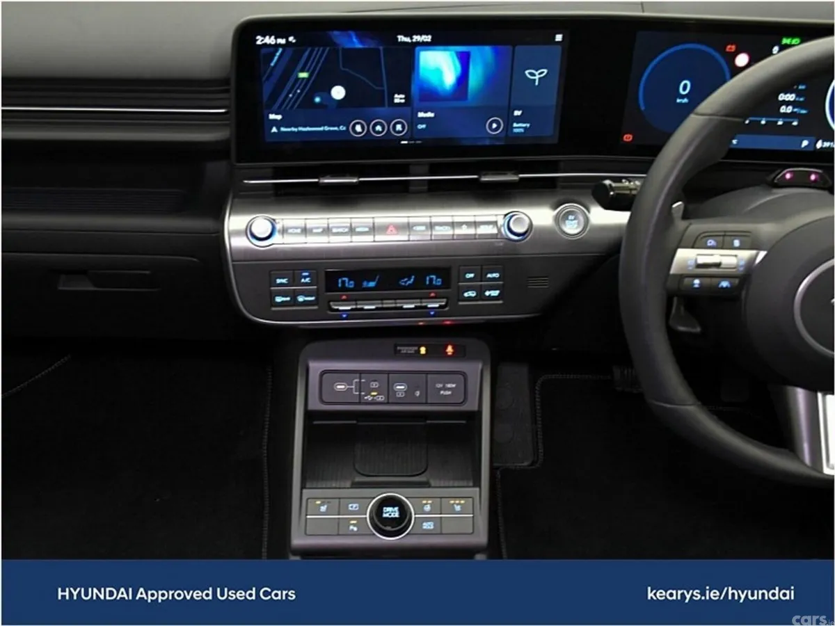 Hyundai KONA SUV, Electric, 2024, Red
