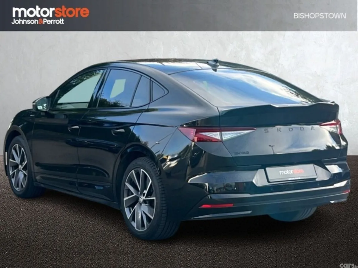 Skoda Enyaq Coupe, Electric, 2024, Black