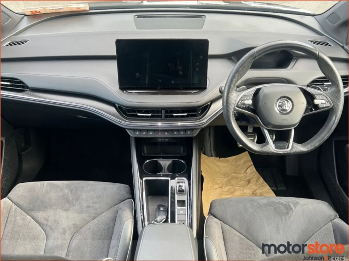 Skoda Enyaq Coupe, Electric, 2024, Black