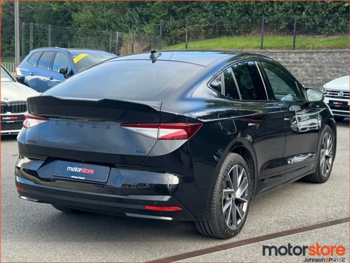 Skoda Enyaq Coupe, Electric, 2024, Black