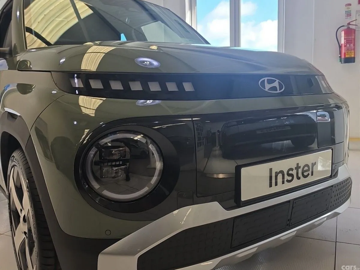 Hyundai INSTER Hatchback, Electric, 2027, Green