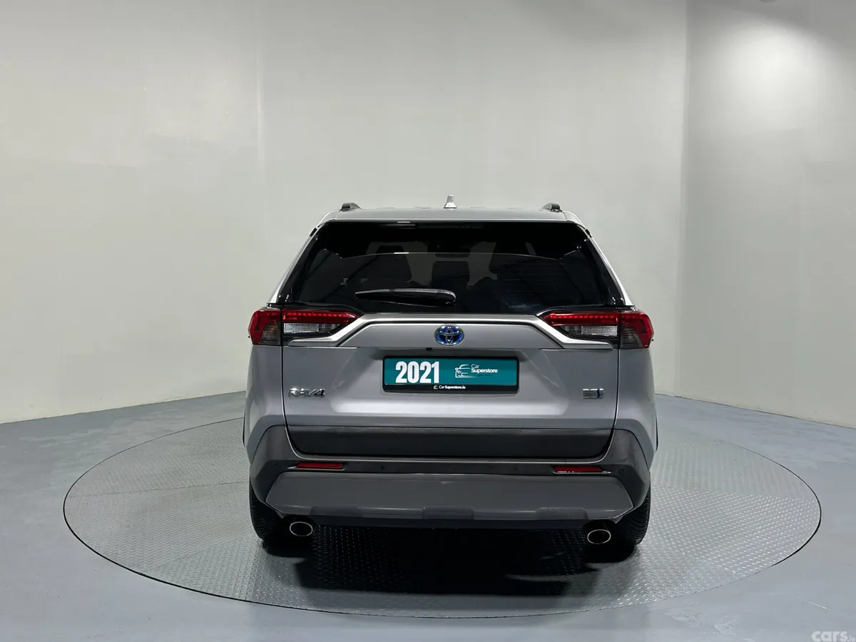 Toyota RAV4 SUV, Petrol Hybrid, 2021, Silver