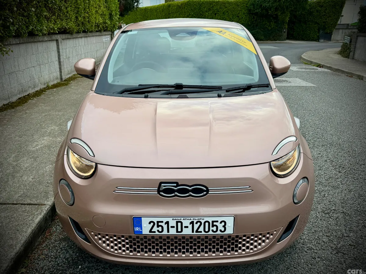 Fiat 500e Hatchback, Electric, 2025, Red