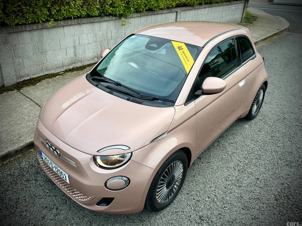 Fiat 500e Hatchback, Electric, 2025, Red