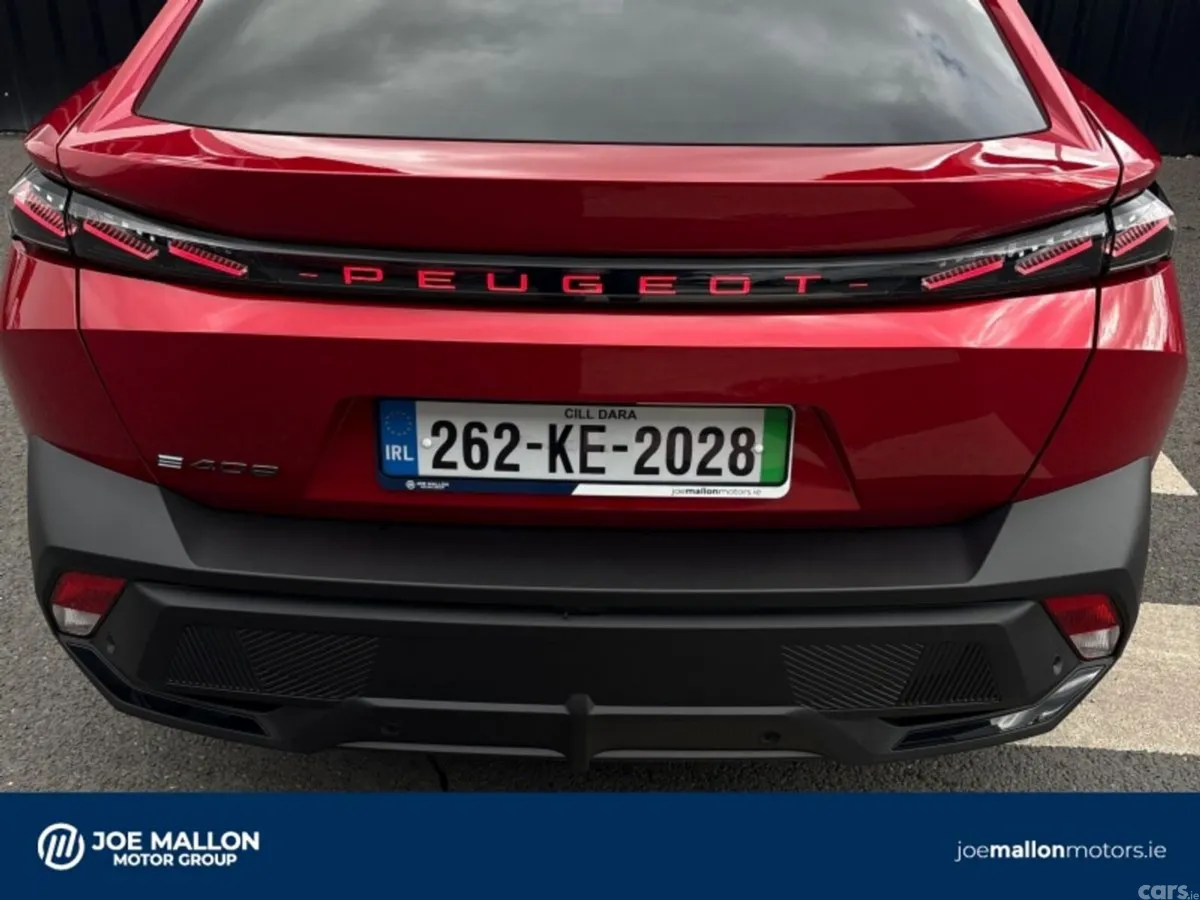 Peugeot 408 Hatchback, Electric, 2026, Red