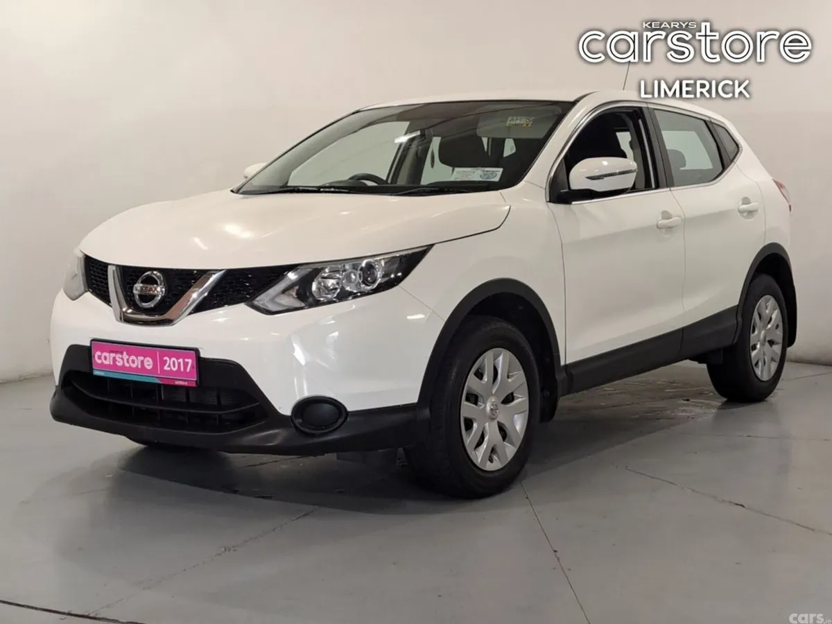 Nissan Qashqai SUV, Petrol, 2017, White