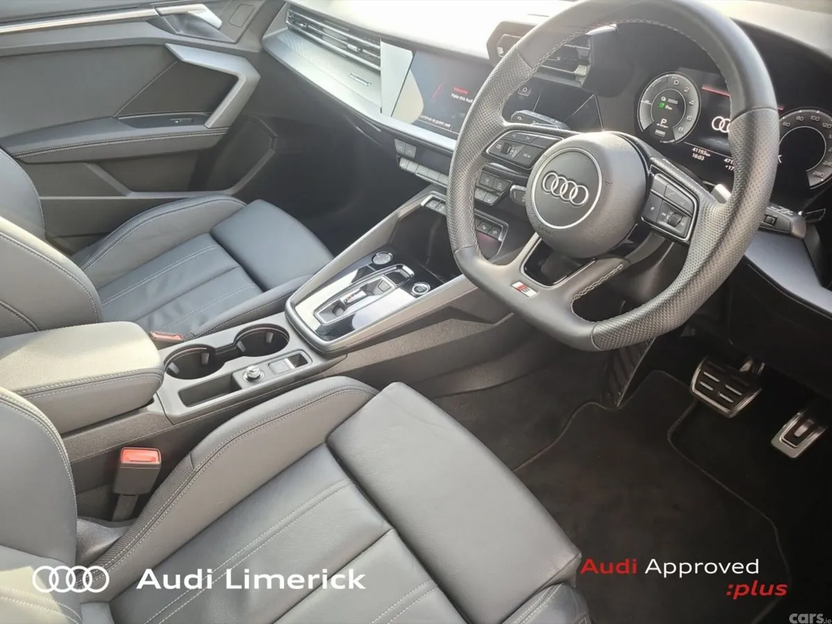 Audi A3 Hatchback, Petrol Plug-in Hybrid, 2025, Black