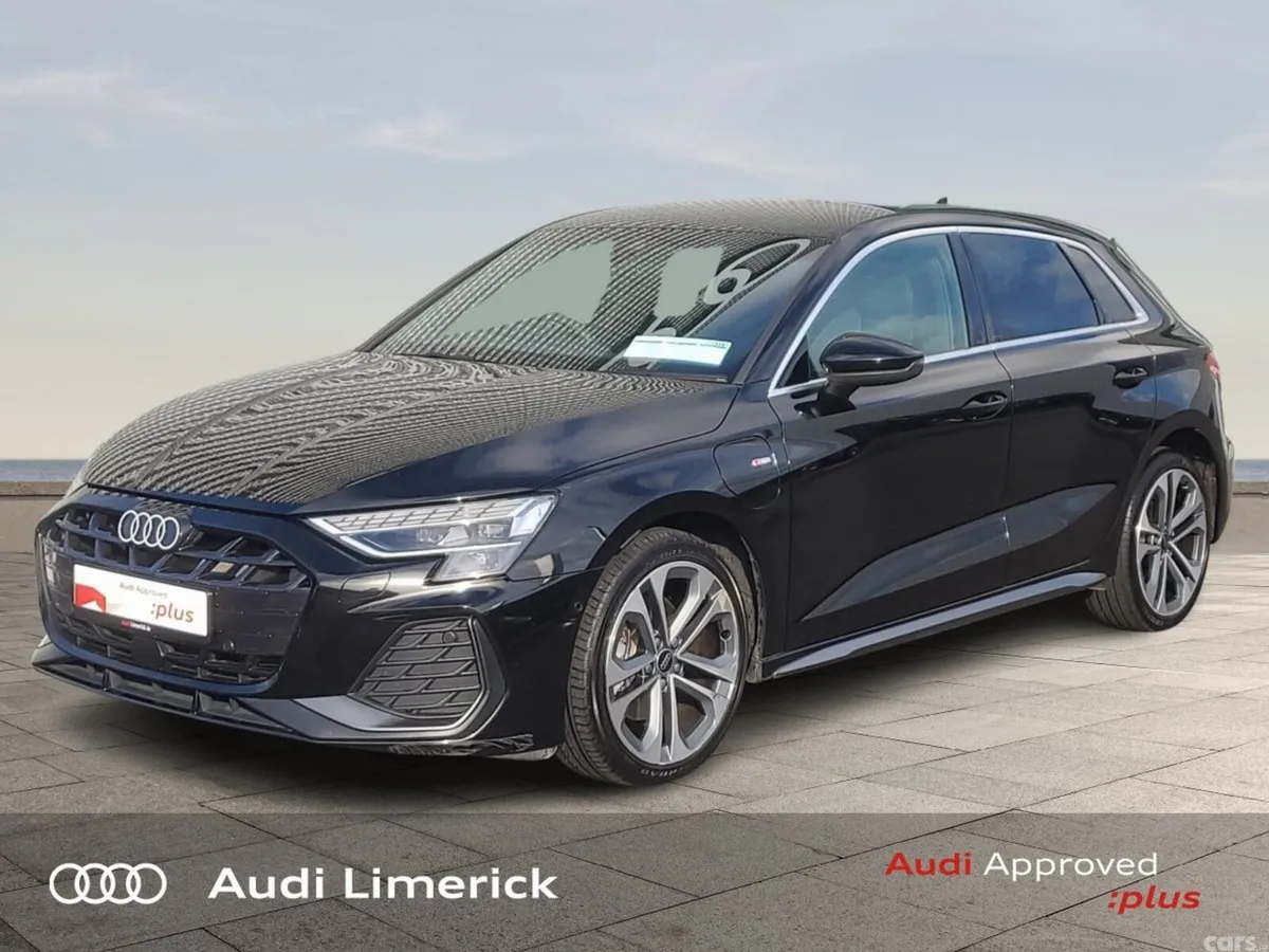Audi A3 Hatchback, Petrol Plug-in Hybrid, 2025, Black