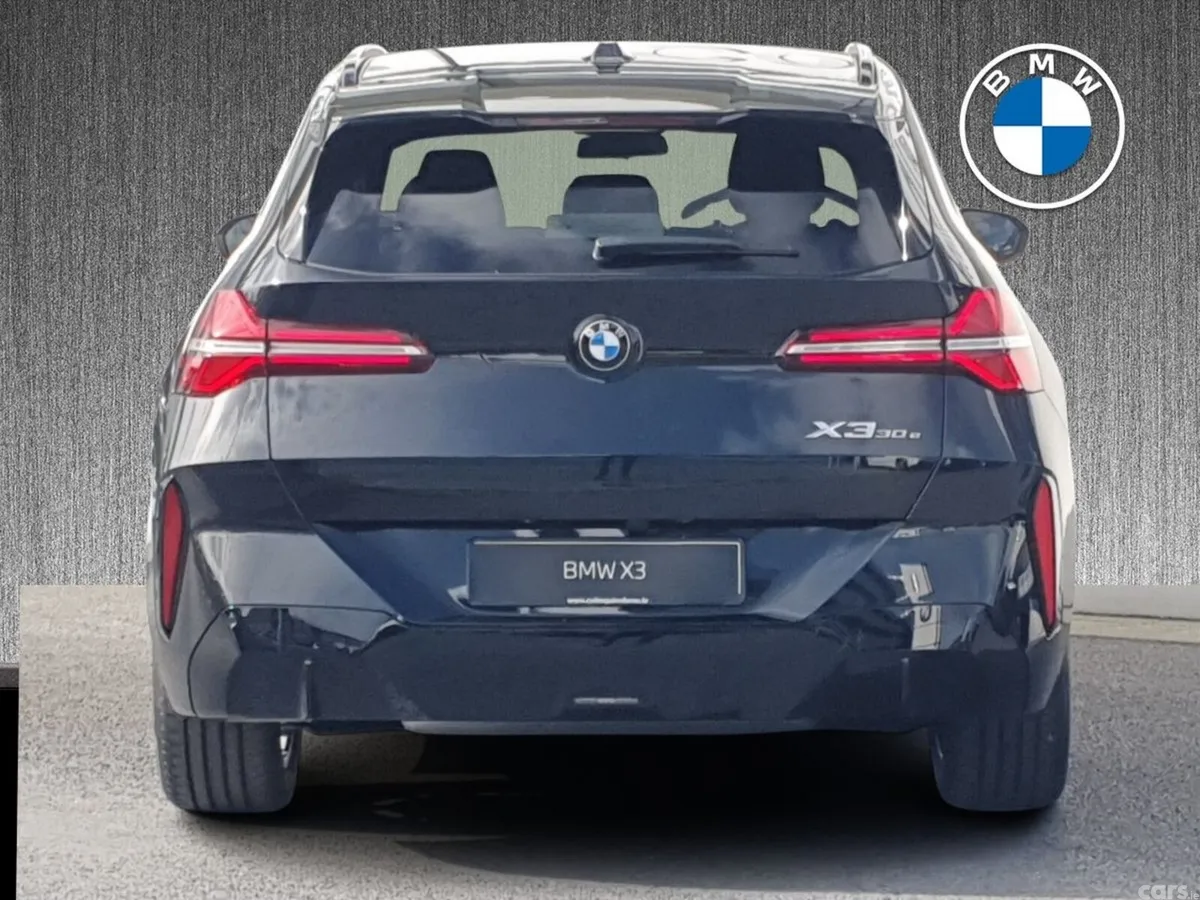 BMW X3 SUV, Petrol Plug-in Hybrid, 2026, Black